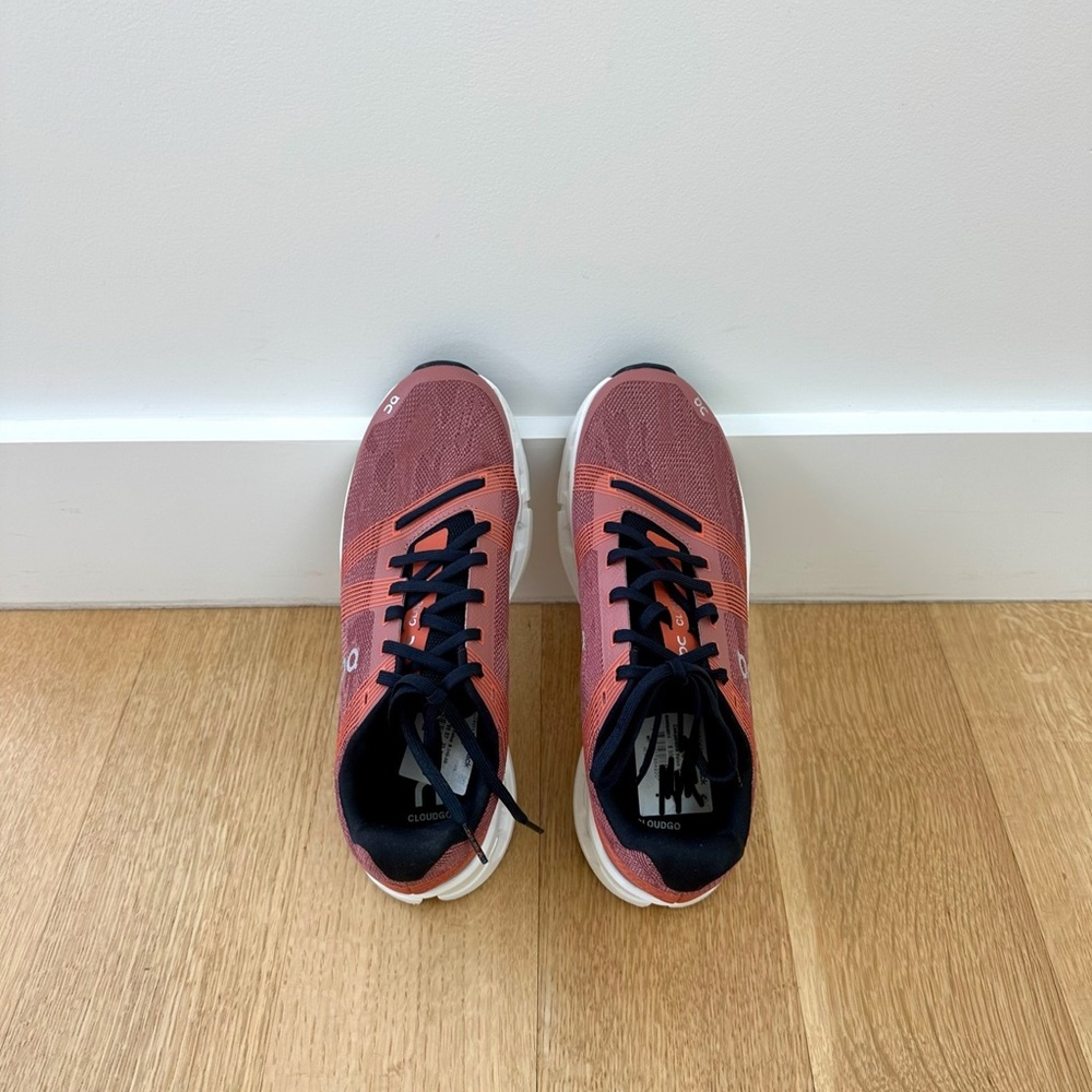 On Running Women's Sneakers in Pink and Black